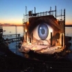Kulisse f�r Tosca der Seeb�hne Bregenz