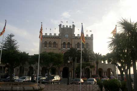 Das Rathaus von Ciutadella