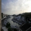 Blick auf den Hafen von Ciutadella