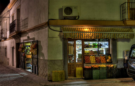 Pepe Lopez Laden, Tarifa in der Nacht